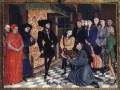 Miniature de la première page des Chroniques de Hainaut Rogier van der Weyden